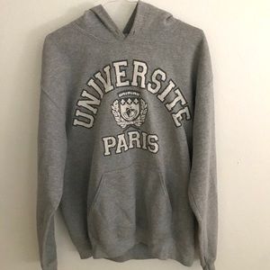 University of Paris Grey Hoodie